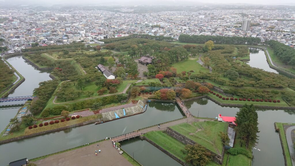 函館秋の五稜郭