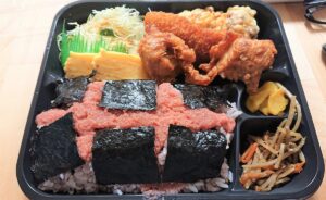 ごはんごはん明太のりから弁当大盛