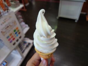 美瑛道の駅丘のくらソフトクリーム